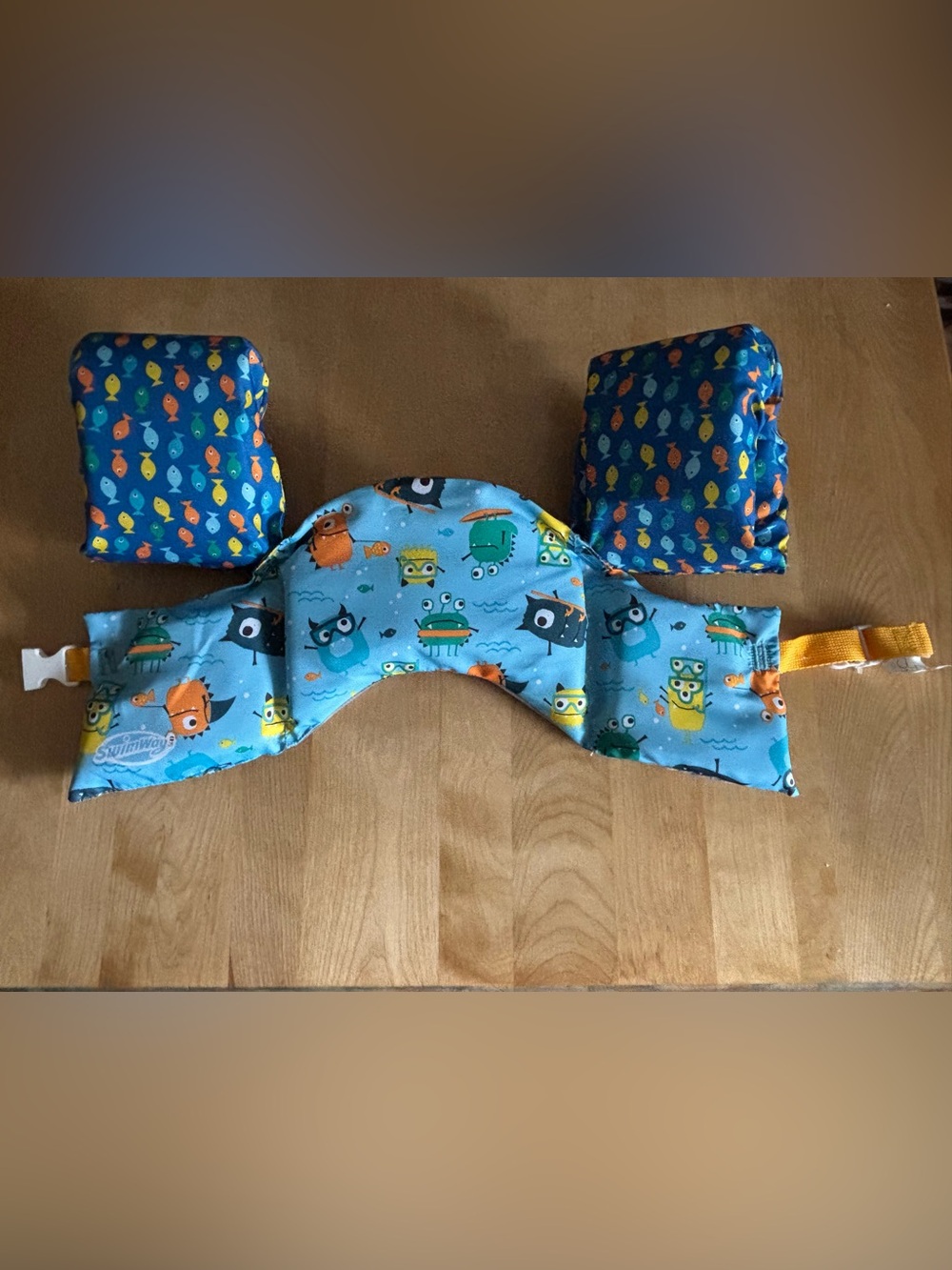 SwimWays Monster Shark Fish Child 30-50 lbs Swim Trainer Vest